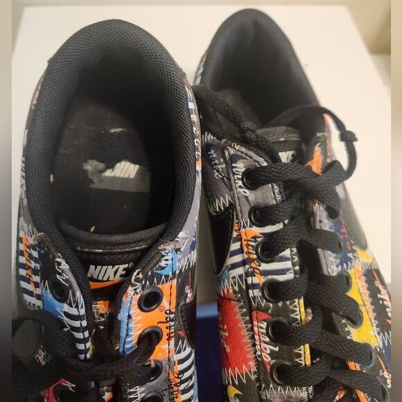 Rare Nike "Patchwork Blazer" Low Top Canvas Mens Sneakers Sz.8.5/ Womens 9.5 - Picture 3 of 8